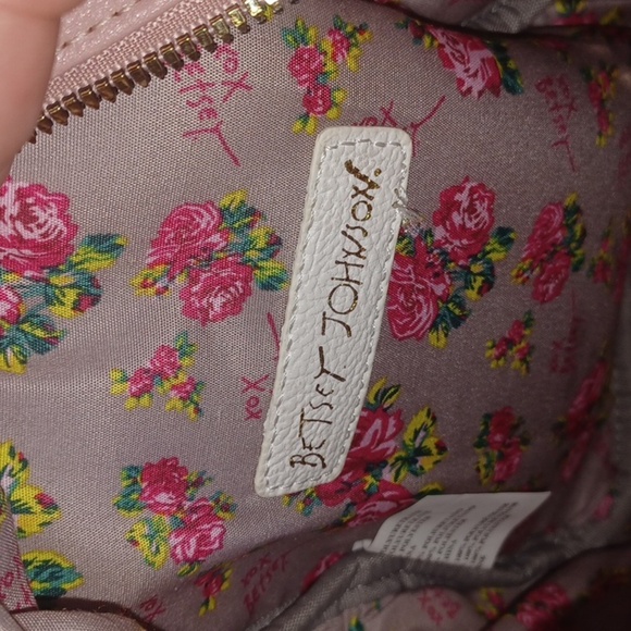 Betsey Johnson Dog Mini Backback Heart Quilted Pink Bag! Dusty Rose, EUC - Picture 8 of 10